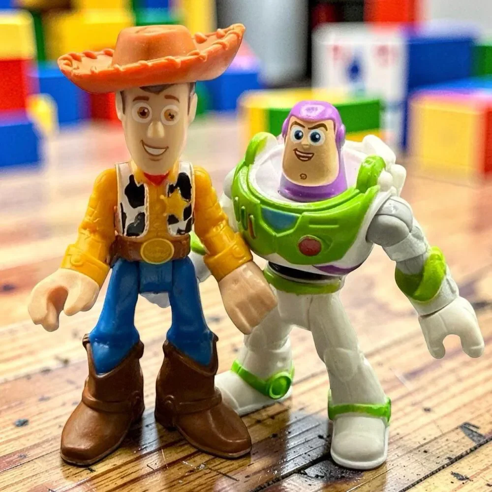 Disney Woody Buzz Lightyear Bo Peep Lotso Green Army Man Hamm Figures A70